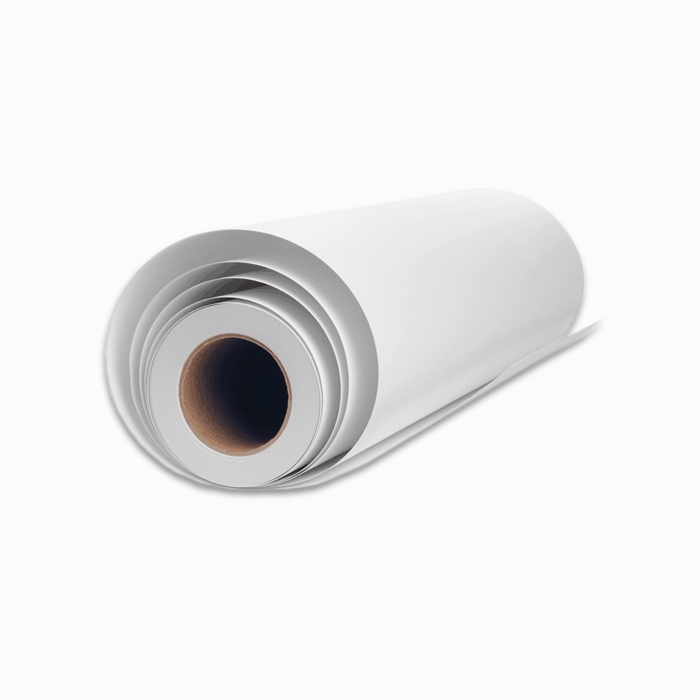 Solvent/Latex/UV Solvent Gloss Heavy Silver-Back Blockout Banner 36"x100' 